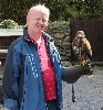 Dermot and Joyce, about to set off on his birthday Hawk Walk.