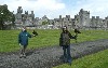 Beate & Petra flying Geimhreadh & Earrach by Ashford Castle