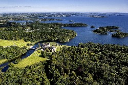 Ariel View of Ashford Castle