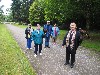Kay McIntyre with Jackie, Karen, LouAnne & Jay, all flying Milly & Fomhar with us on their recent Hawk Walk. 