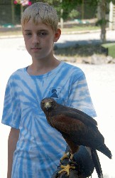John Keady sent this great photo of his Grandson, Ian, setting off to fly Earrach.